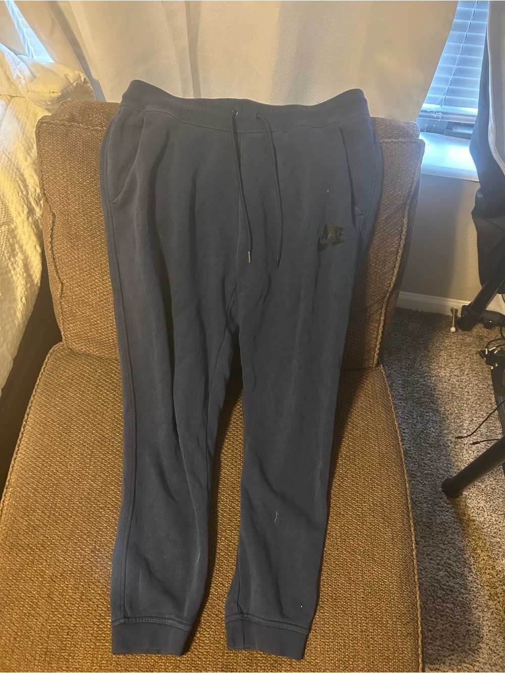 Nike Navy Blue Women's Jogger Track Pants